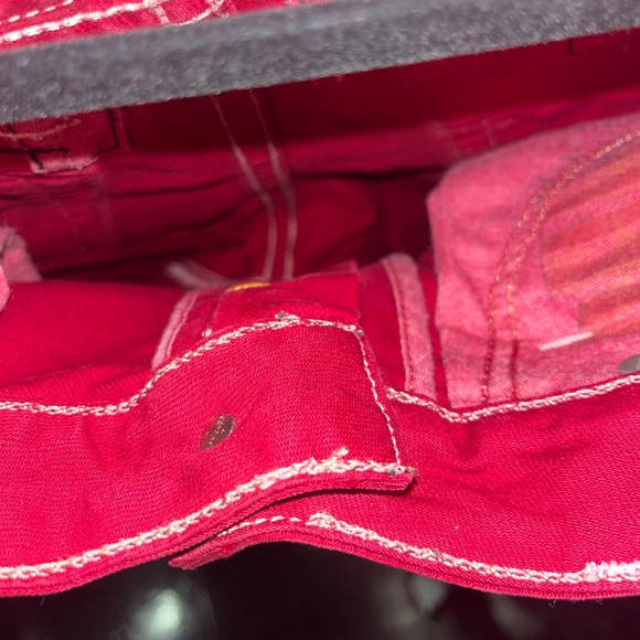 Robins Jeans white and black bedazzled - Picture 7 of 10